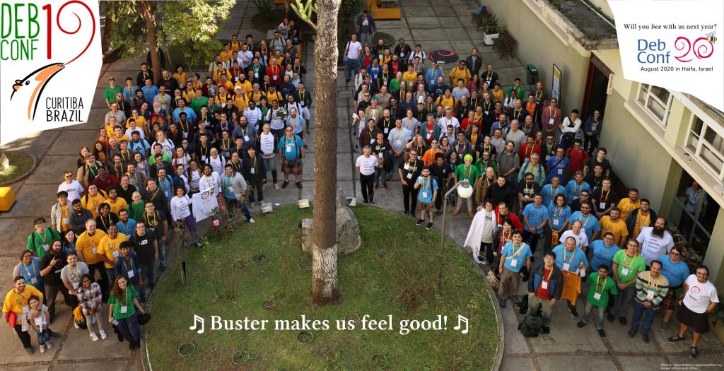 DebConf19 group photo - click to enlarge