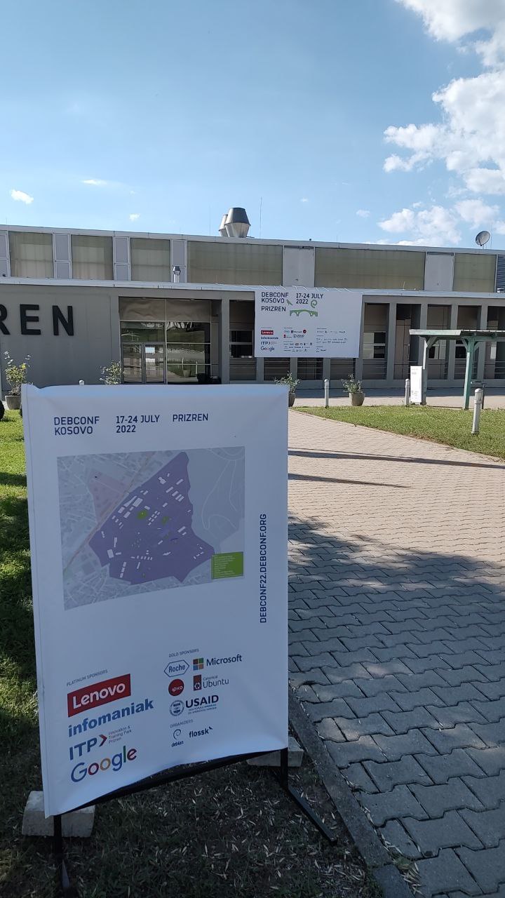 ITP building #DebConf22